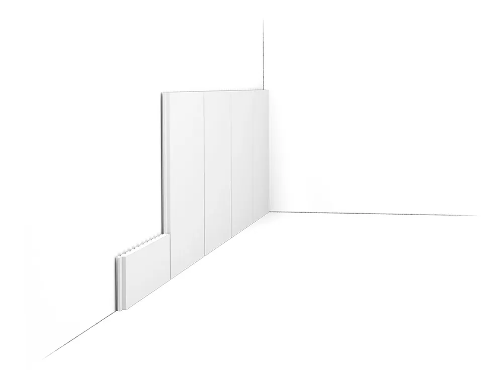 Nowość Panel ścienny biały PX147