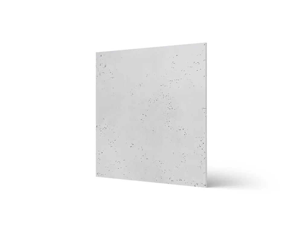 Beton architektoniczny płyta 2D Biały BT-B0 60 x 1 x 60 cm Darmowy zwrot