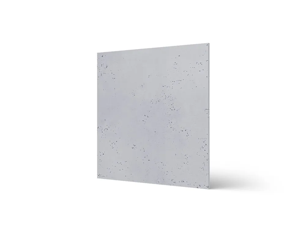 Beton dekoracyjny płyta 2D Jasny Szary BT-S50 60 x 1 x 60 cm Darmowy zwrot