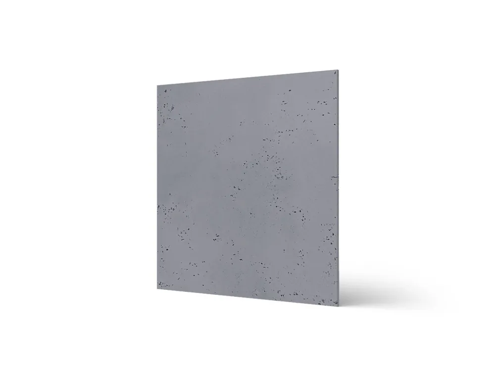Beton architektoniczny na ścianę 2D Popielaty Szary BT-S96 60 x 1 x 60 cm Dostępne od ręki