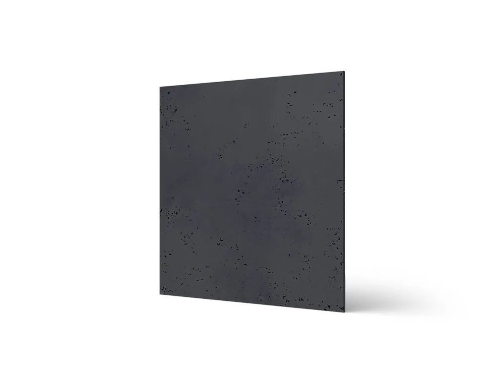 Ograniczona ilość Dekoracyjna płyta betonowa 2D Antracytowy BT-B8 60 x 1 x 60 cm