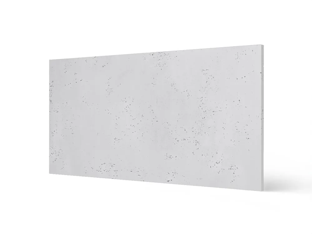 Tylko dziś Beton dekoracyjny płyta 2D Biały BT-B0 100 x 2 x 50 cm