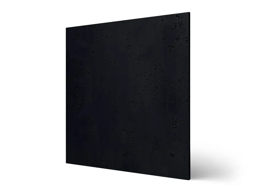 Beton dekoracyjny płyta 2D Czarny BT-B15 100 x 2 x 100 cm Sprawdź teraz