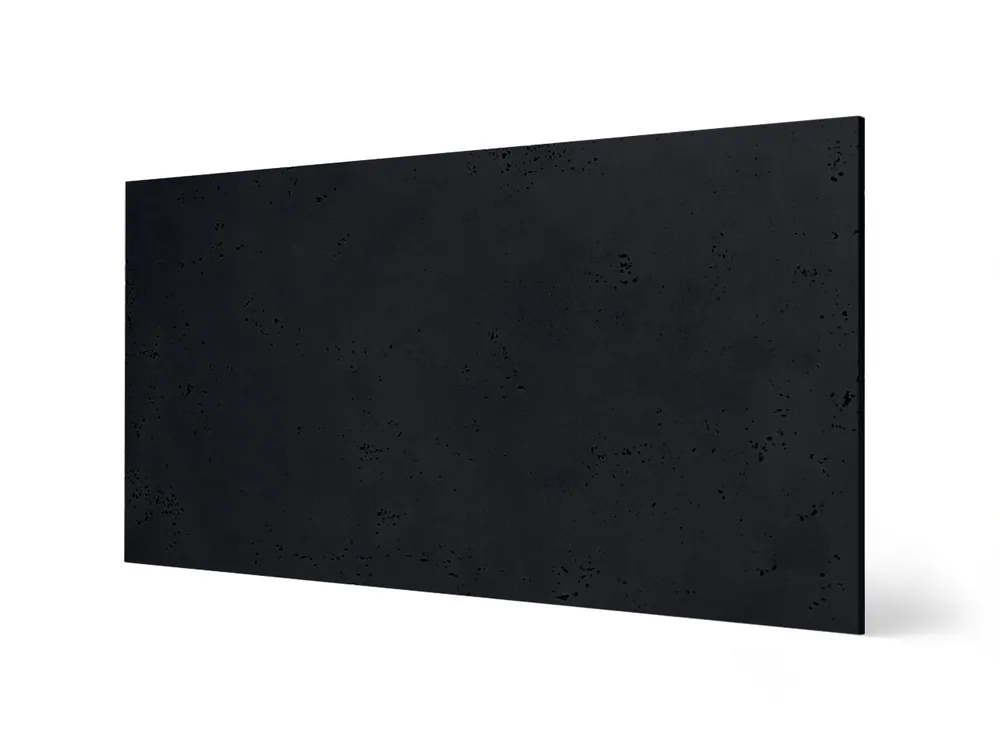 Taniej Beton dekoracyjny płyta 2D Czarny BT-B15 120 x 2 x 60 cm