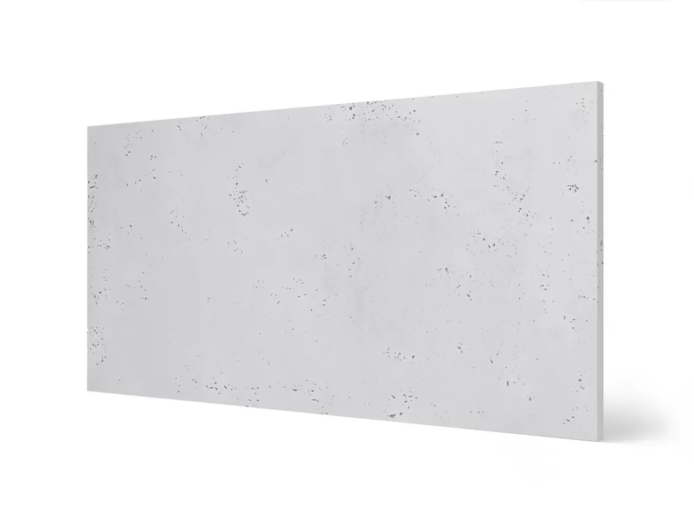Dekoracyjna płyta betonowa 2D Biały BT-B0 120 x 3 x 60 cm Premium