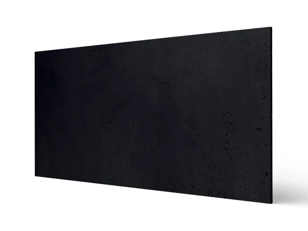 Beton architektoniczny na ścianę 2D Czarny BT-B15 150 x 2 x 75 cm Bezpieczna płatność
