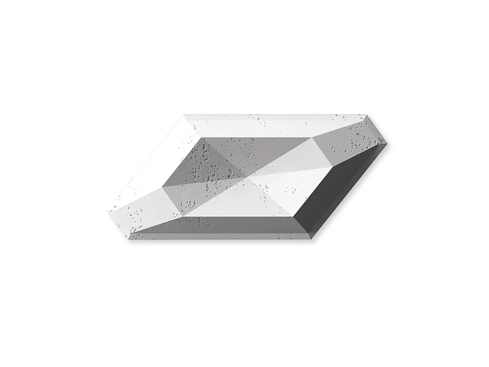 Premium Beton architektoniczny 3D na ścianę Diament Biały PB02-B0
