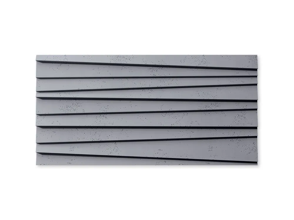 Panel betonowy 3D Żaluzja Popielaty Szary PB04-S96 Najlepsza cena