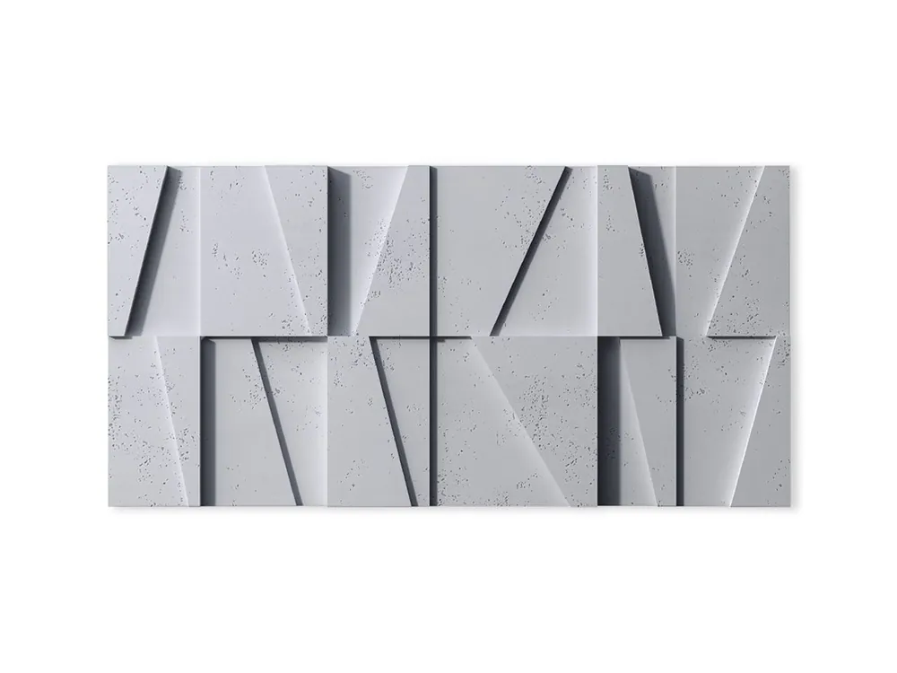 Panel ścienny Beton architektoniczny 3D Mozaika Jasny Szary PB09-S50 Kup teraz