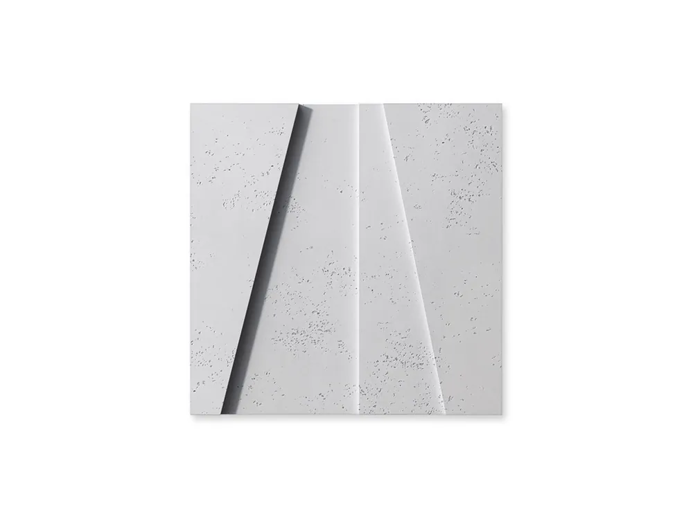 Panel 3D z betonu architektonicznego Mozaika Biały PB10-B0 Darmowa dostawa