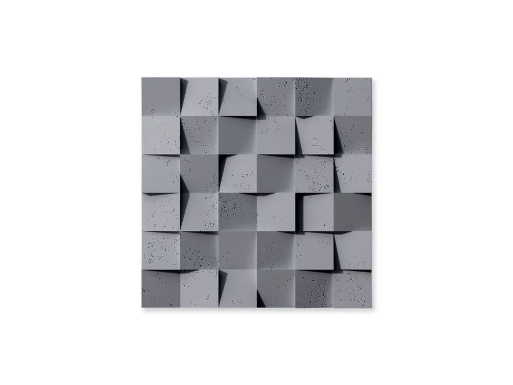 Panel ścienny 3D Beton architektoniczny Coco Popielaty Szary PB15-S96 Rabat