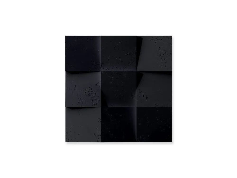 Panel ścienny Beton architektoniczny 3D Coco 2 Czarny PB16-B15 Wyprzedaż