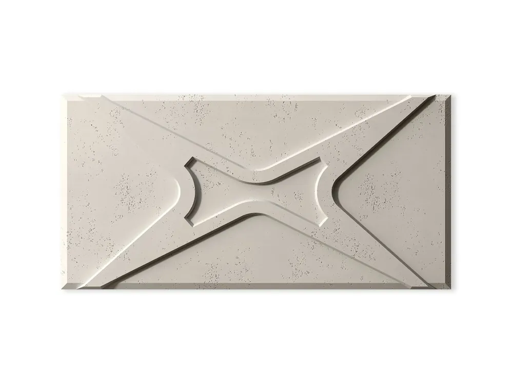 Beton architektoniczny na ścianę 3D Moduł X Piaskowy PB17-KS Ostatnia szansa