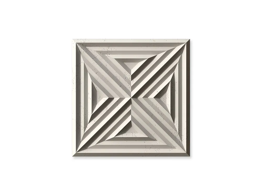 Szybka wysyłka Beton architektoniczny na ścianę 3D Slab 2 Piaskowy PB22-KS
