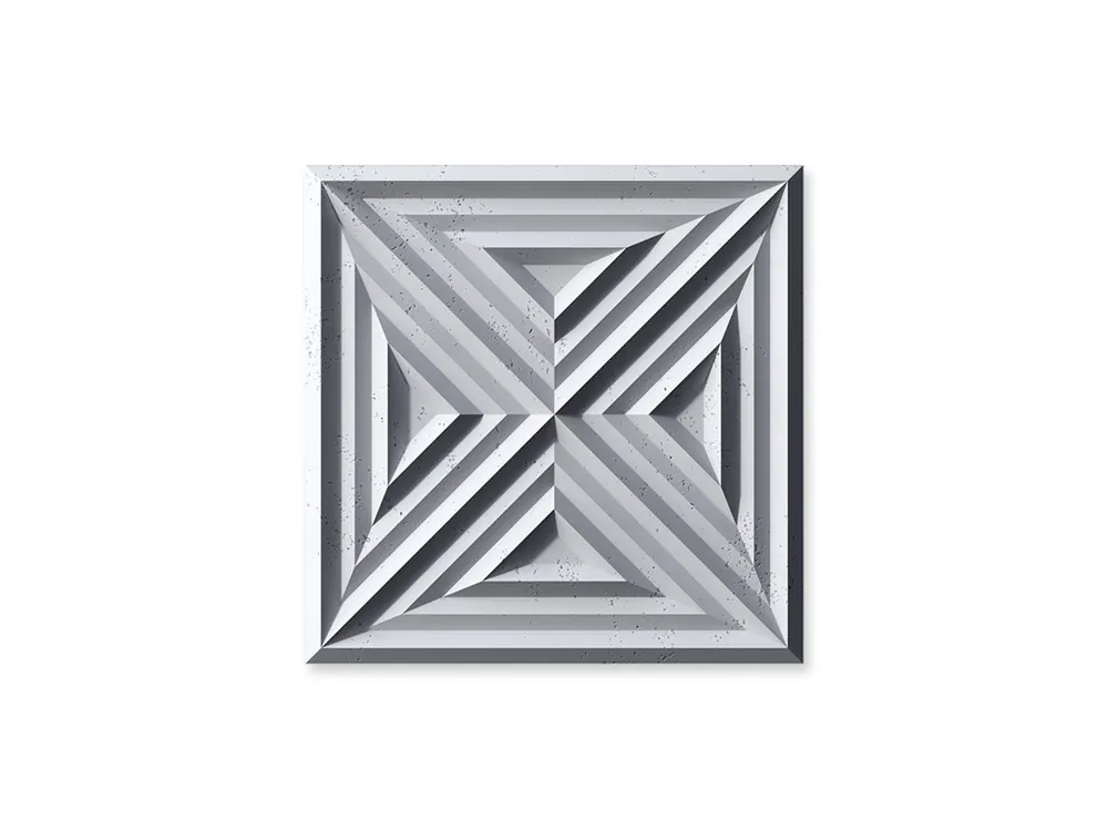 Super okazja Panel betonowy 3D ścienny Slab 2 Jasny Szary PB22-S50