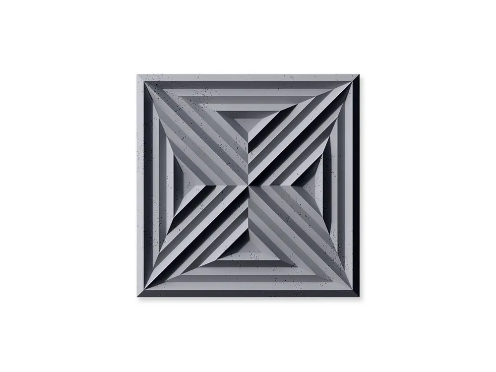 Szybka dostawa Beton architektoniczny 3D Slab 2 Popielaty Szary PB22-S96
