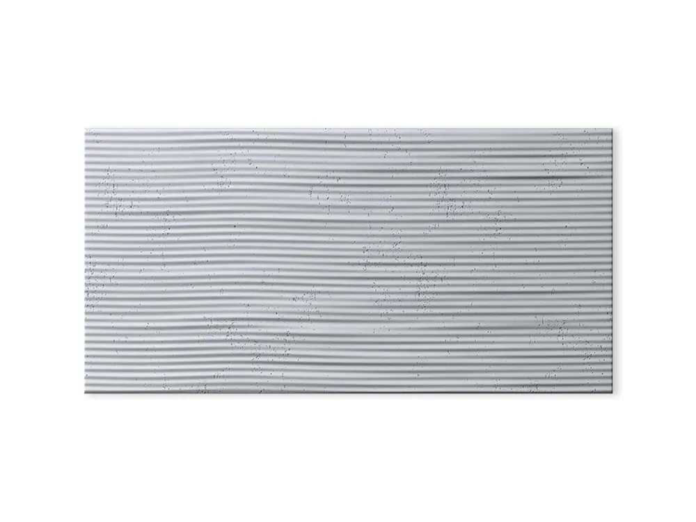 Panel betonowy 3D ścienny Fala 2 Jasny Szary PB23-S50 Rabat