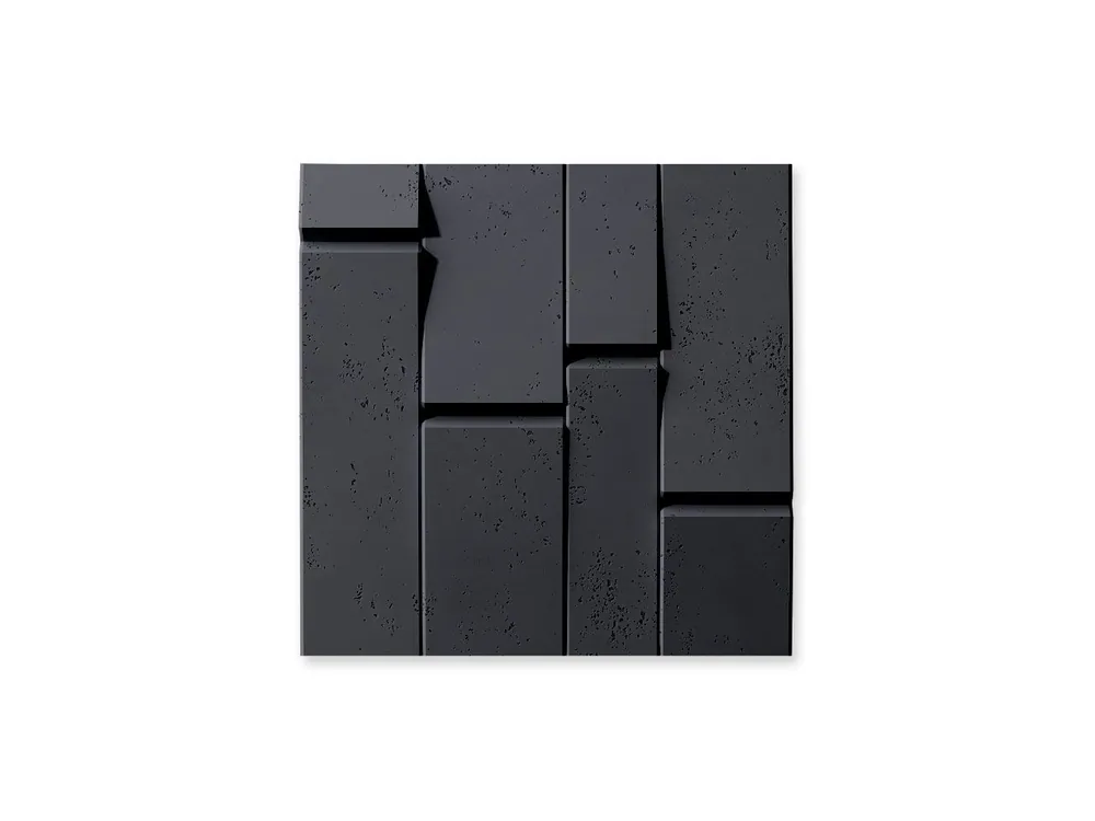 Sprawdź teraz Panel ścienny 3D Beton architektoniczny Tekt Antracytowy PB25-B8