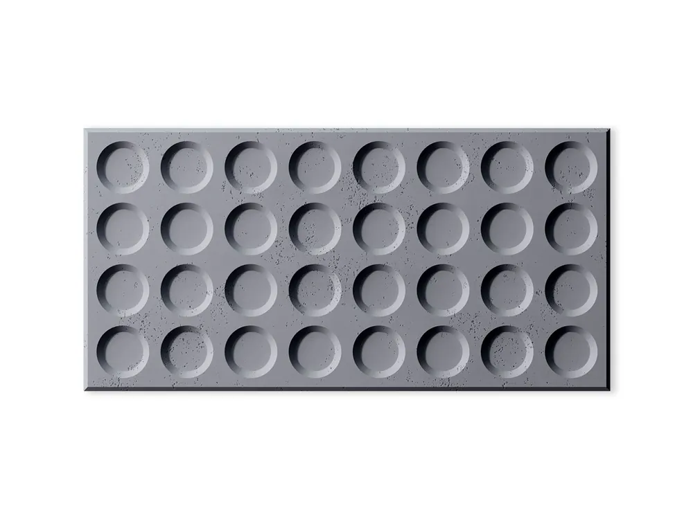 Panel ścienny Beton architektoniczny 3D Grid Popielaty Szary PB28-S96 Tylko dziś