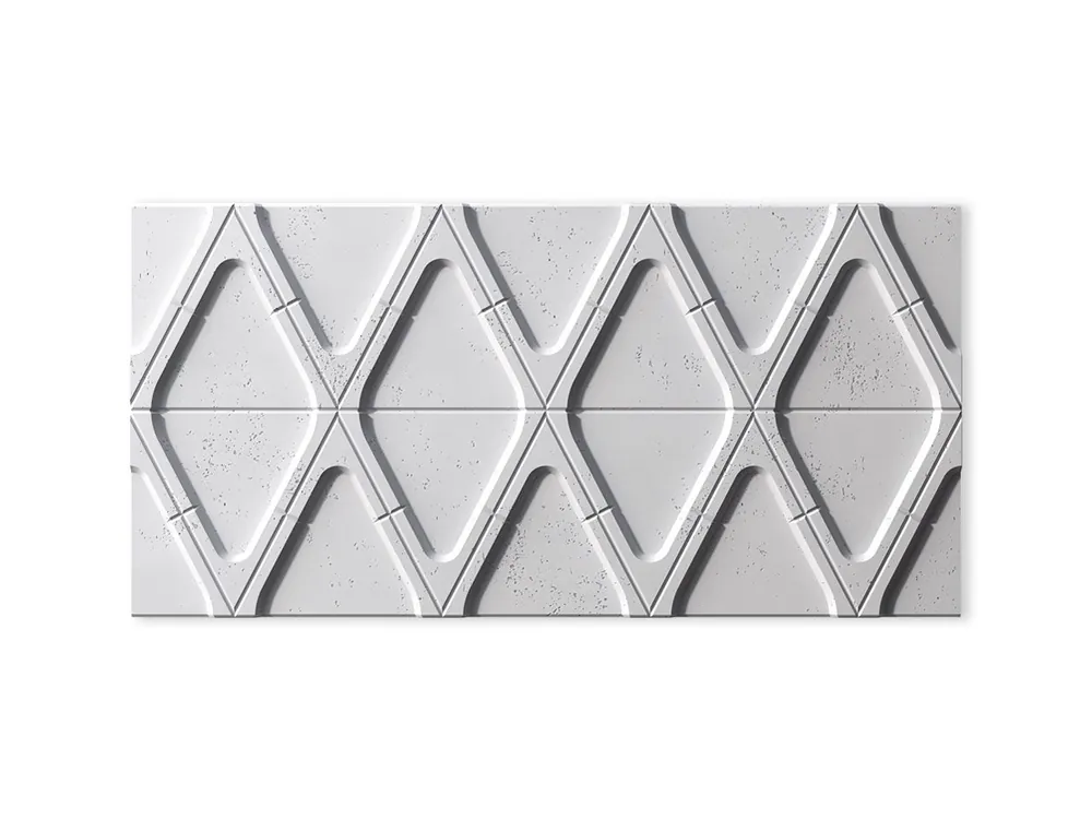 Najlepsza cena Beton architektoniczny 3D na ścianę Moduł V Biały PB31-B0