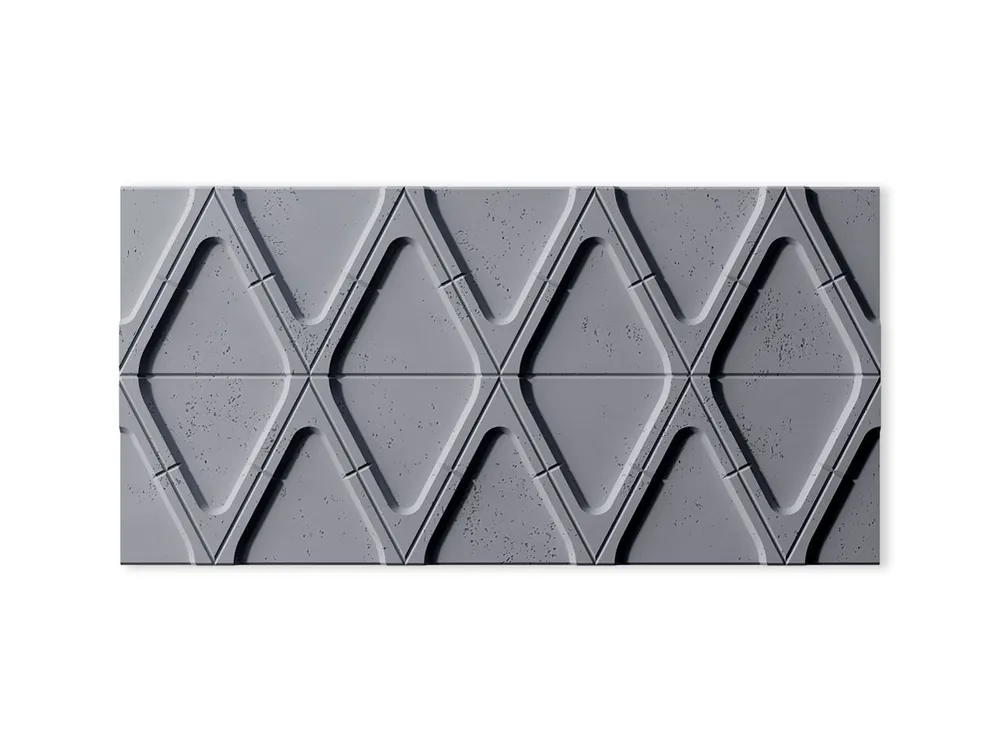 Beton architektoniczny 3D Moduł V Popielaty Szary PB31-S96 Dostępne od ręki
