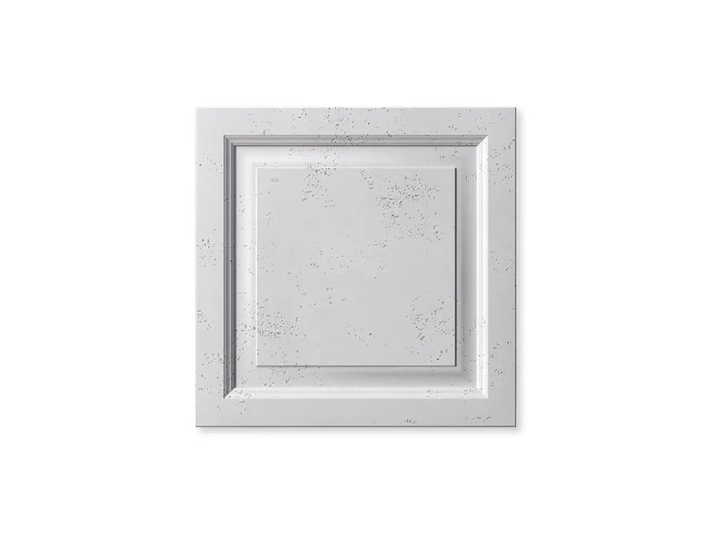 Darmowa dostawa Beton architektoniczny 3D Rama Biały PB33B-B0