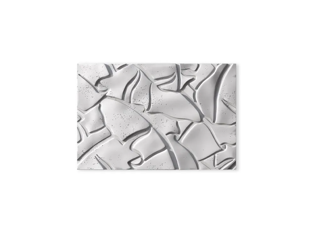 Ograniczona ilość Panel 3D betonowy na ścianę Botanical Biały PB34-B0