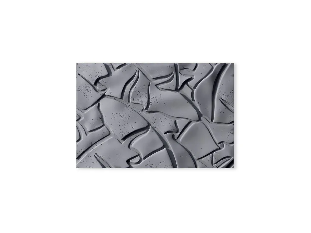 Beton na ścianę Panel 3D Botanical Popielaty Szary PB34-S96 Darmowy zwrot