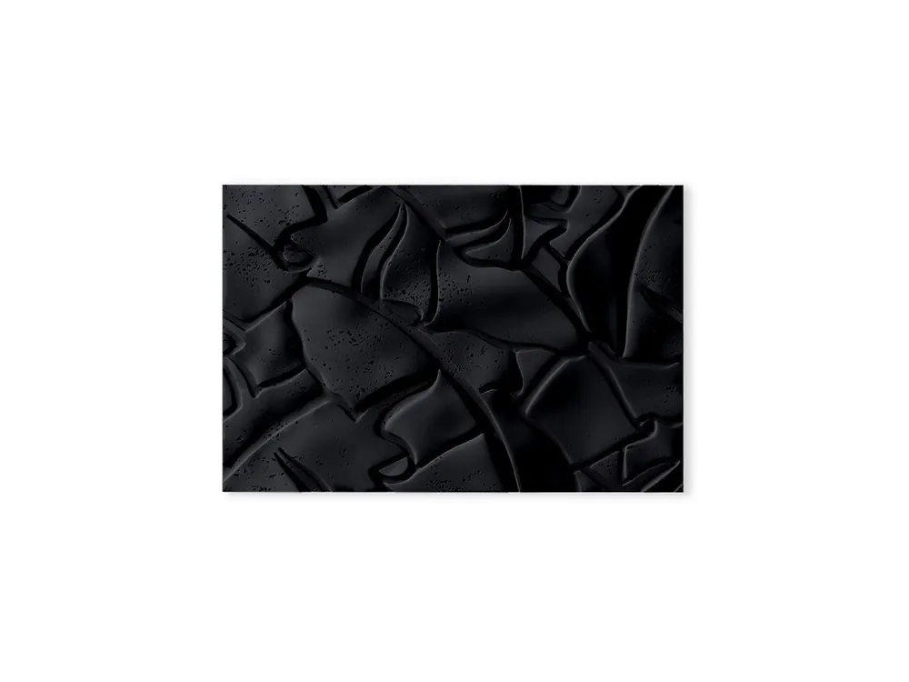 Nowy Panel betonowy 3D ścienny Botanical Czarny PB34-B15