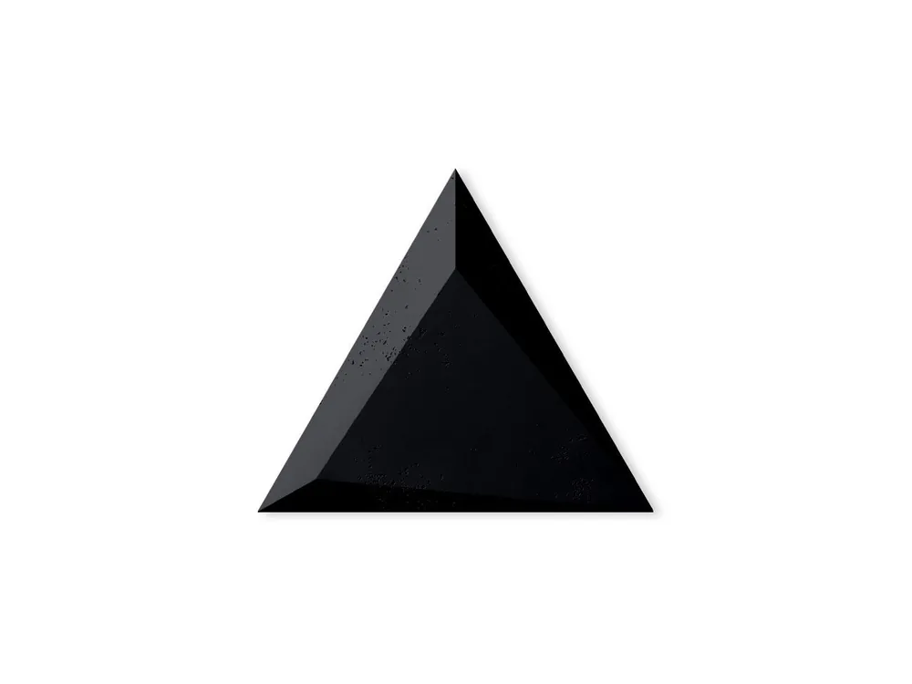 Beton architektoniczny 3D na ścianę Triangle Czarny PB36-B15 Promocja