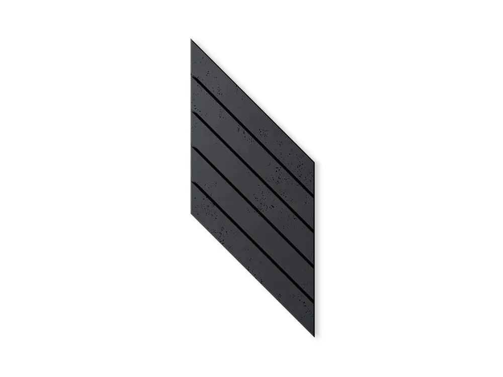 Panel ścienny Beton architektoniczny 3D Jodełka Antracytowy PB43-B8 Promocja