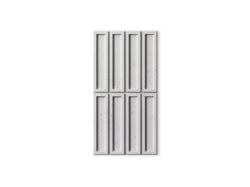 Panel betonowy 3D ścienny Cegiełka Biały PB51-B0 Bezpieczna płatność