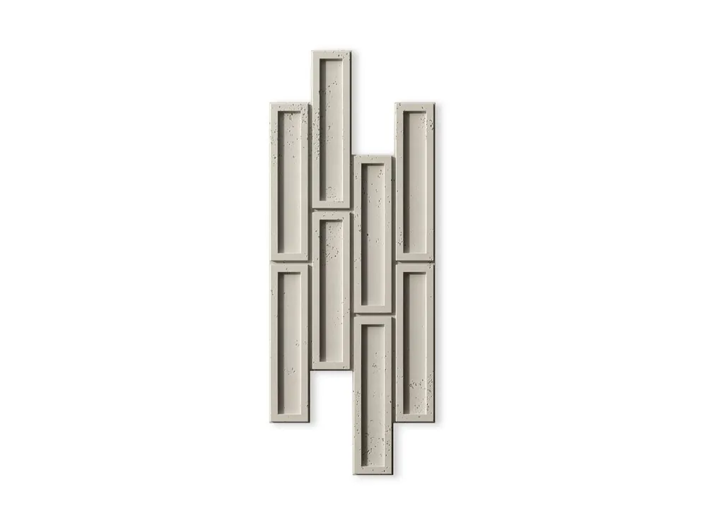 Panel 3D z betonu architektonicznego Cegiełka Piaskowy PB52-KS Nowy