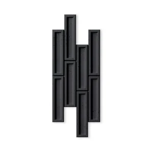 Bestseller Beton architektoniczny na ścianę 3D Cegiełka Antracytowy PB52-B8