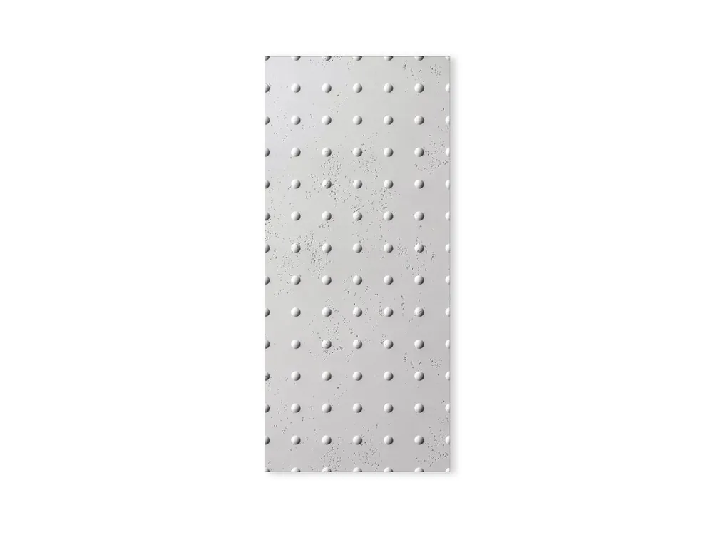 Kup online Beton architektoniczny Panel 3D Blacha Biały PB55-B0
