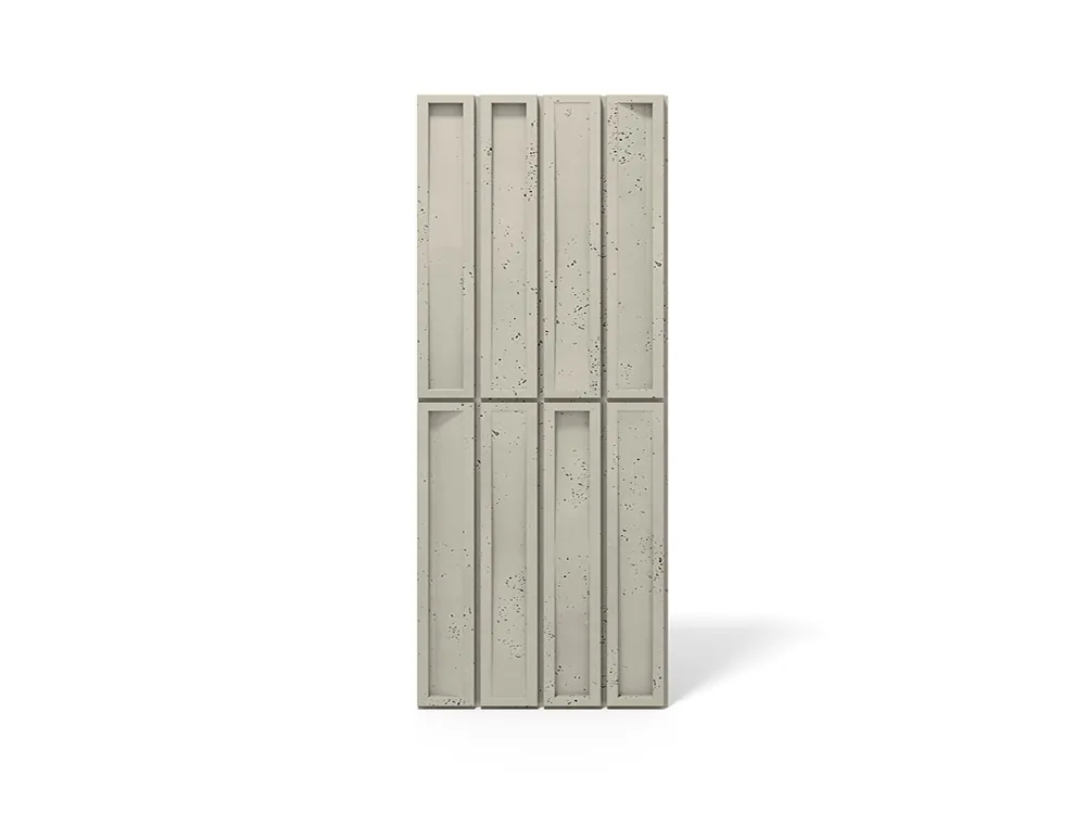 Bezpieczna płatność Panel 3D z betonu architektonicznego Cashmere PB66B-CL04