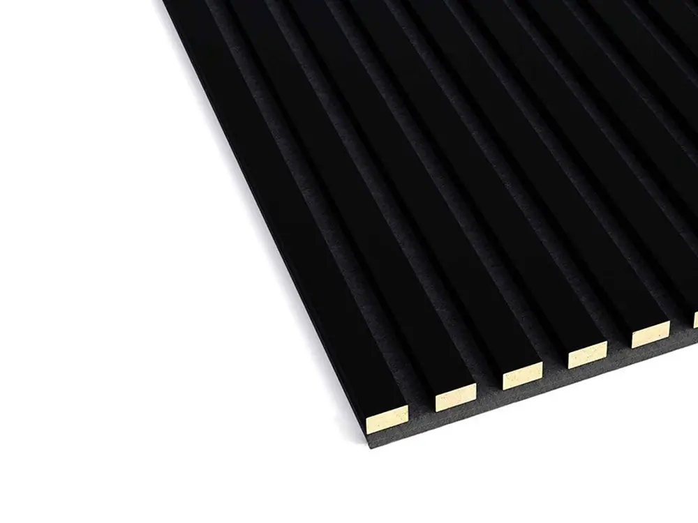 Panel 3D na filcu 60x60 - Czarny Mat - LAMEO Ograniczona ilość