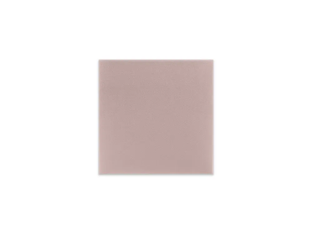 Łatwy zwrot Różowy panel tapicerowany 30x30 Welur kwadrat
