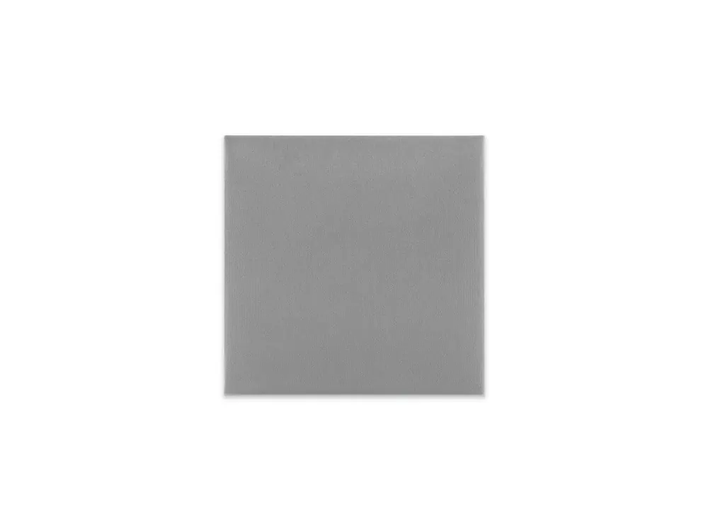 Nie przegap Panel ścienny tapicerowany Jasny Szary 30x30 Welur kwadrat