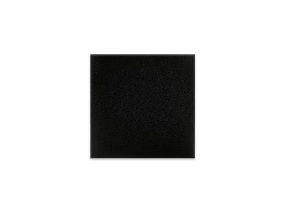 Oferta limitowana Czarny panel tapicerowany 30x30 Welur kwadrat