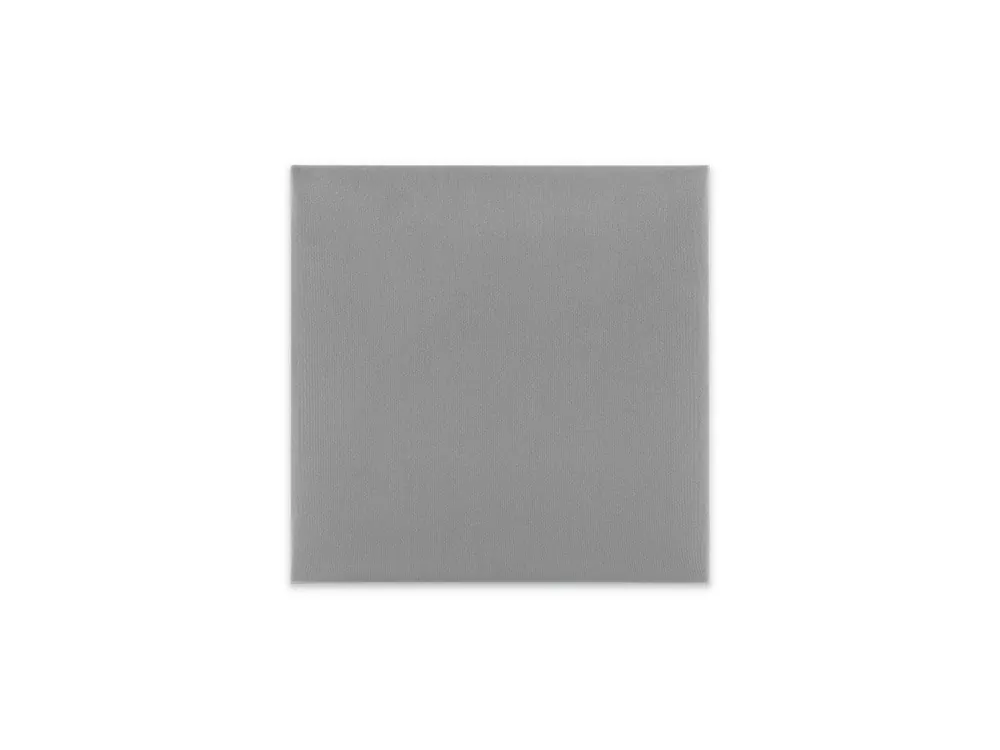 Nie przegap Panel ścienny tapicerowany Jasny Szary 40x40 Welur kwadrat