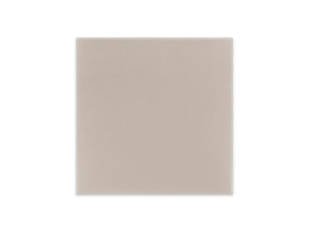 Darmowy zwrot Panel ścienny tapicerowany Beżowy Welur 50x50 kwadrat