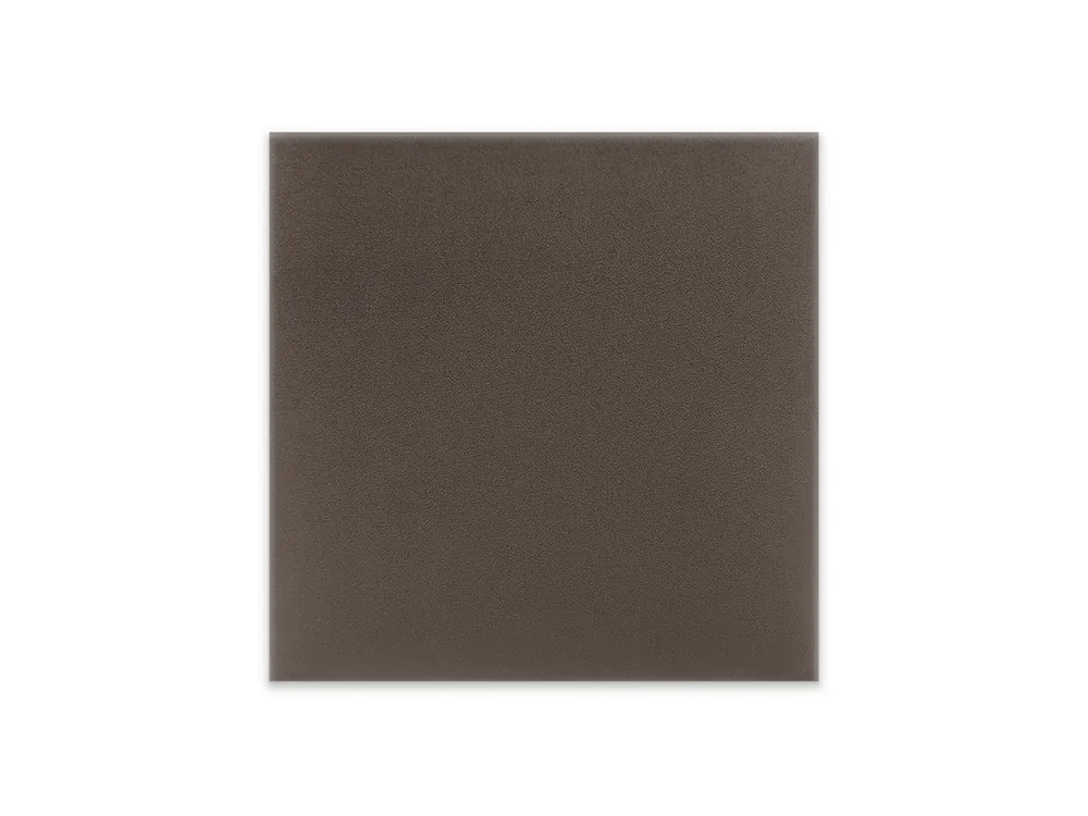 Kup teraz Panel ścienny tapicerowany Brązowy Welur 50x50 kwadrat