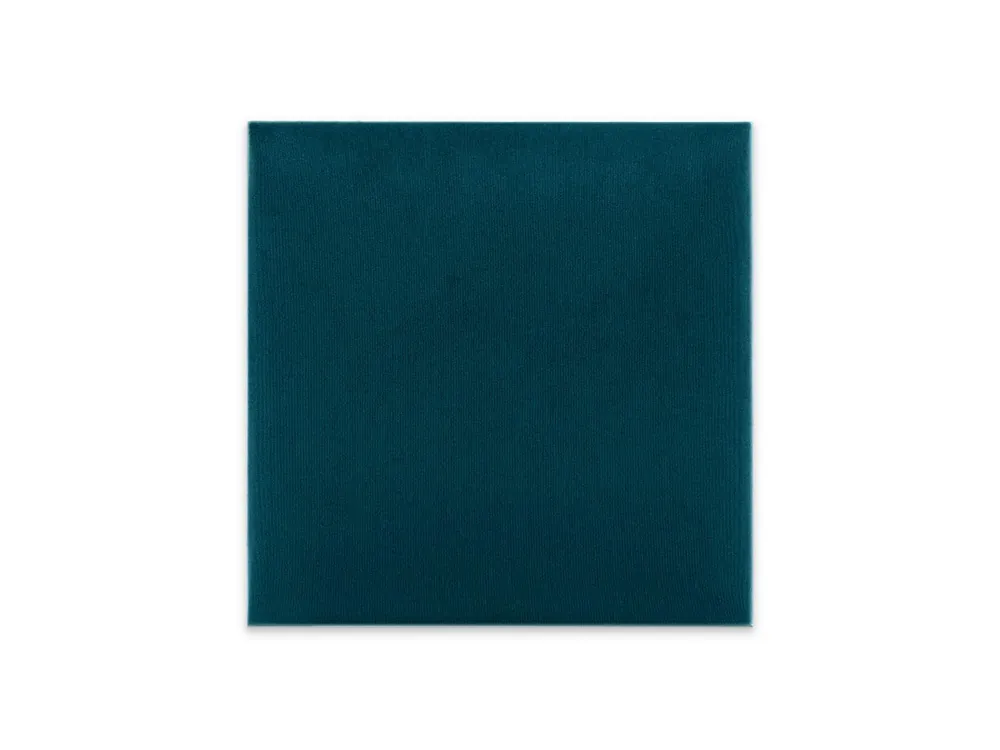 Bezpieczne zakupy Turkusowy panel tapicerowany 50x50 Welur kwadrat