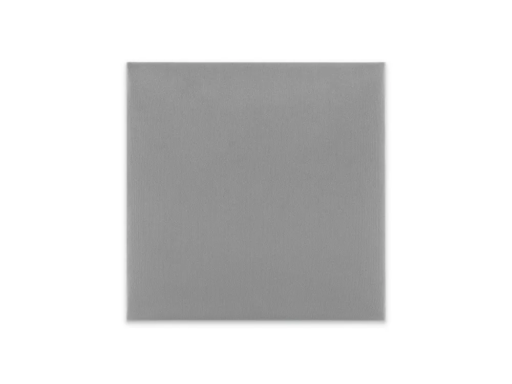 Panel ścienny tapicerowany Jasny Szary 50x50 Welur kwadrat Wysoka jakość