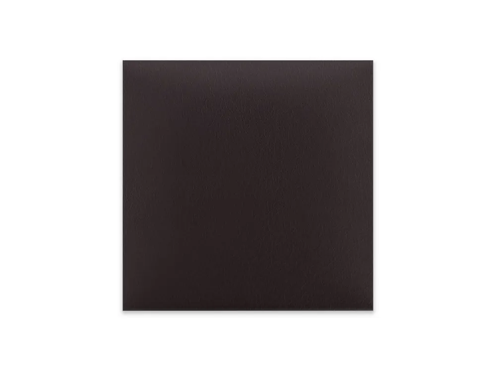 Hit cenowy Panel ścienny tapicerowany Brązowa Ekoskóra 50x50 kwadrat