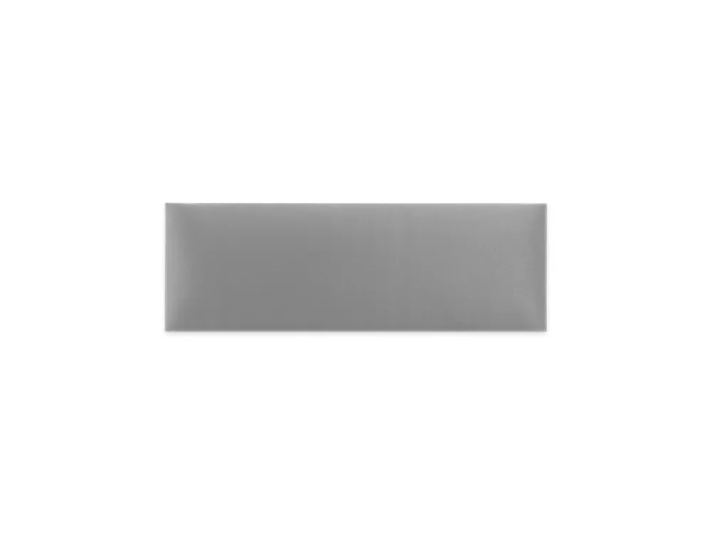 Panel ścienny tapicerowany Jasny Szary 60x20 Welur prostokąt Oferta czasowa