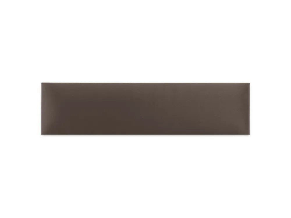 Panel ścienny tapicerowany Brązowy Welur 80x20 prostokąt Oferta czasowa