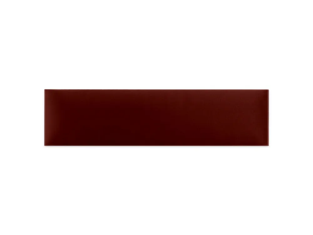 Bordowy panel tapicerowany 80x20 Welur prostokąt Do wyczerpania zapasów