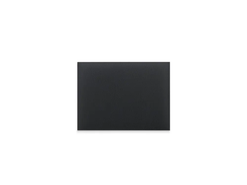 Panel ścienny tapicerowany Grafitowa Ekoskóra 40x30 prostokąt Premium